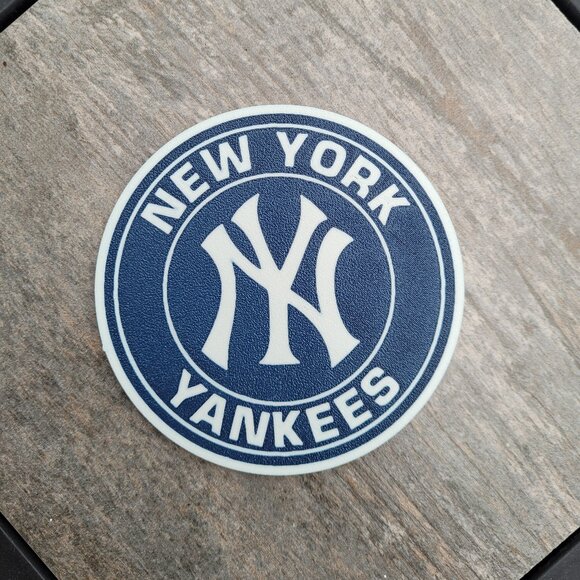 New York Yankees Coaster Set - 3D Printed - (Set of 4) - Picture 3 of 4